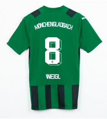 Borussia Monchengladbach Julian Weigl #8 Vieraspaita 2023-24 Lyhyet Hihat